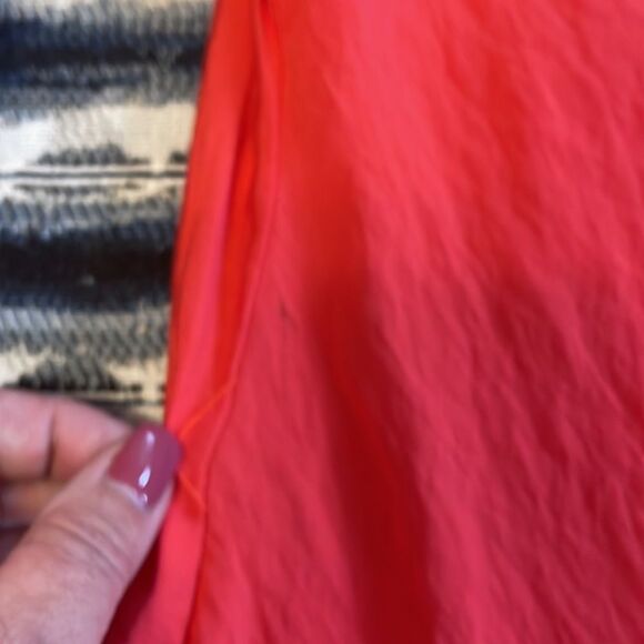 New York & Company beach dress/cover-up, orange/red size M - Picture 8 of 8